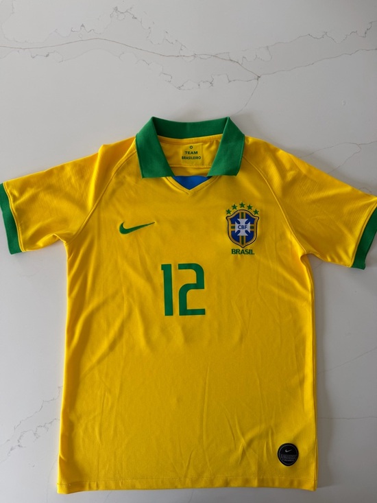 Nike Other - Nike Marcelo Brazil Soccer Jersey with Number 12